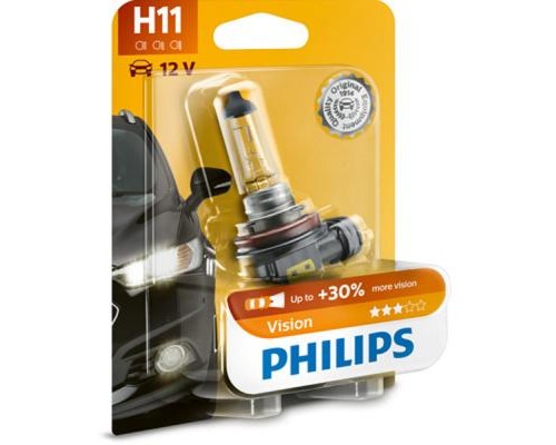 Автолампа Philips галогенова 55W (12362PR B1)
