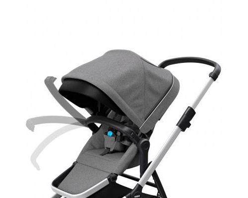 Коляска Thule 2 в 1 Sleek с люлькою Black on Black (TH 11000006)