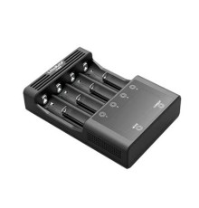 Зарядний пристрій для акумуляторів Liitokala 4 Slots, LCD дисплей, Li-ion/Ni-MH/Ni-Cd/AA/ААA/AAAA/С (Lii-600)