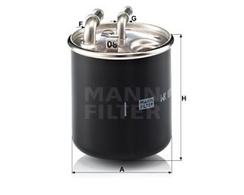 Фільтр паливний Mann WK820/2X