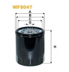 Фільтр паливний Wixfiltron WF8047