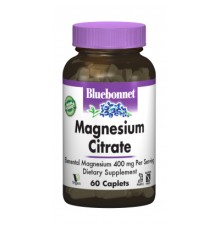 Мінерали Bluebonnet Nutrition Цитрат Магнію, 60 капсул (BLB-00729)