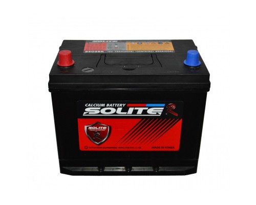 Акумулятор автомобільний Solite R 75Ah (85D26R)