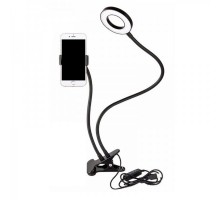 Набір блогера UFT LED лампа + тримач для телефона з прищепкою (UFTTLL03)