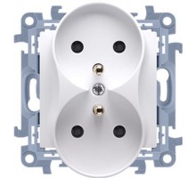 Розетка Simon SCHUKO, біла (CGZ2M.01/11)
