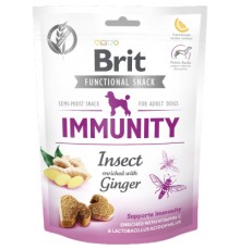 Ласощі для собак Brit Care Immunity комахи з імбиром 150 г (8595602539970)