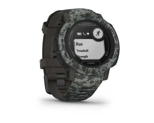 Смарт-годинник Garmin Instinct 2, Camo Edition, Graphite Camo, GPS (010-02626-03)