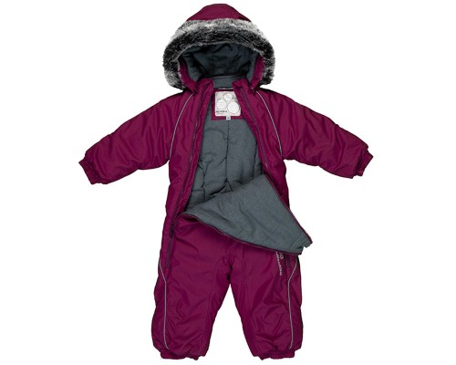 Комбінезон дитячий Huppa ORION 36300030 бордовий 80 (4741468679136)