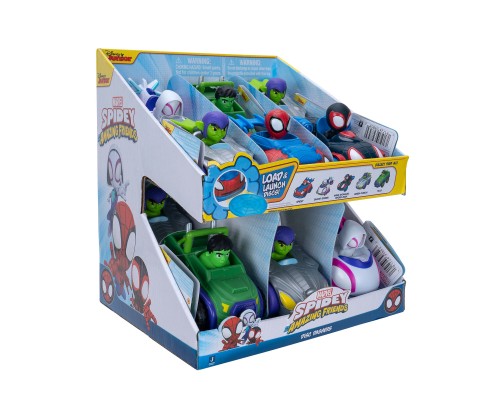 Машина Spidey Little Vehicle Disc Dashers Miles Morales Майлз Моралес (SNF0010)