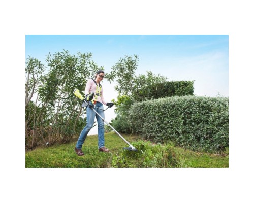 Тример садовий Ryobi ONE+ RBC18X20B4F, акумуляторний, 18В, АКБ 1х4Ач, диск/ліска. (5133003713)