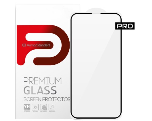 Скло захисне Armorstandart Pro 3D Apple iPhone 13 mini Black (ARM60250)