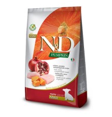 Сухий корм для собак Farmina Grain Free PUPPY MINI з гарбузом, куркою, гранатом 7 кг (8010276038746)