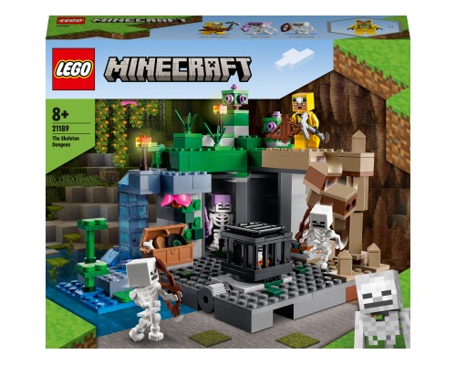Конструктор LEGO Minecraft Підземелля скелетів 364 деталі (21189)