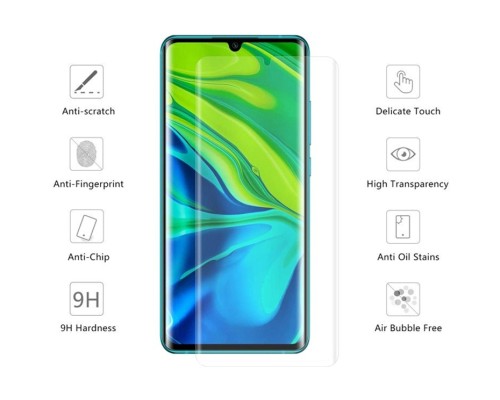 Скло захисне Drobak Xiaomi Mi Note 10 Lite (232360)