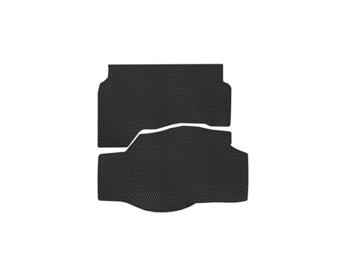 Килимок в багажник EVAtech Ford Fusion Hybrid 2012+ 2 покоління (FD13060BE2RBB)