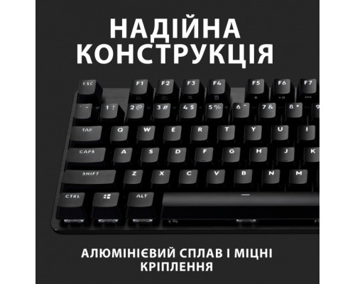Клавіатура Logitech G413 SE Mechanical Tactile Switch USB UA Black (920-010437)