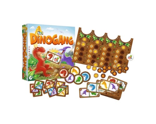 Настільна гра Trefl ДіноБанда (Dinogang) (02080)