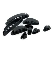 Тримач для кабелю Extradigital CC-926 Cable Clips, Black (KBC1711)