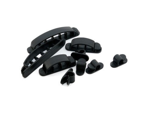 Тримач для кабелю Extradigital CC-926 Cable Clips, Black (KBC1711)