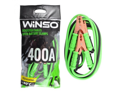 Дроти для запуску для автомобіля WINSO 400А, 2,5м (138410)