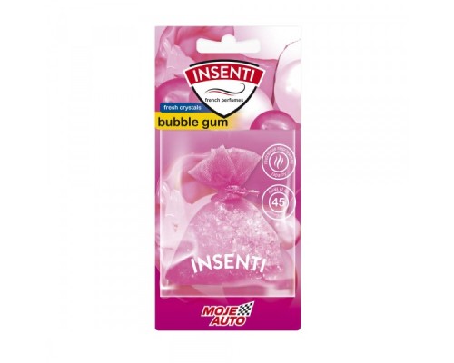 Ароматизатор для автомобіля MOJE AUTO Insenti Fresh Bag Bubble Gum 20мл (15-507) 