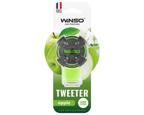 Ароматизатор для автомобіля WINSO Tweeter Apple 8мл (530940) 