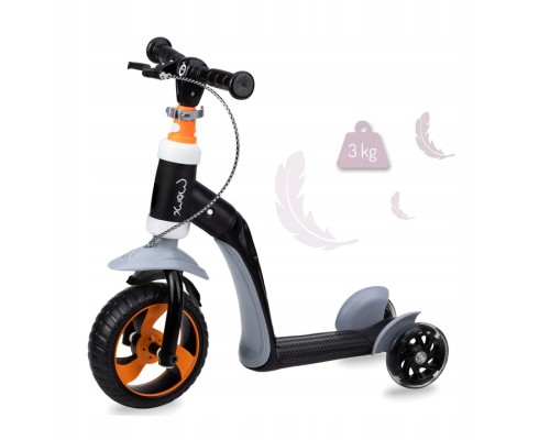 Самокат MoMi Elios 2 в 1 беговел orange (ROBI00033)