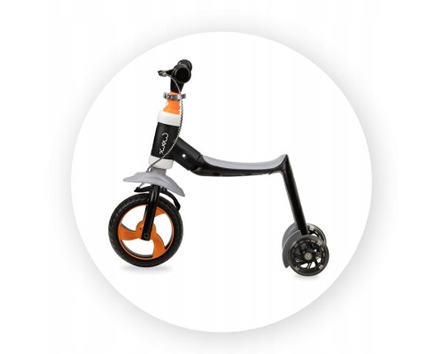 Самокат MoMi Elios 2 в 1 беговел orange (ROBI00033)