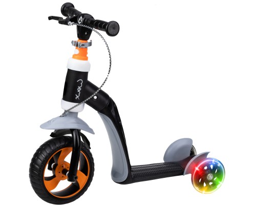 Самокат MoMi Elios 2 в 1 беговел orange (ROBI00033)