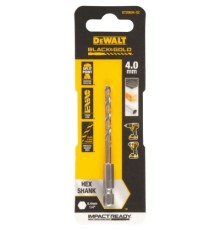 Свердло DeWALT по металу EXTREME IMPACT Black&Gold, HSS-G, 4 х 80 х 31,5 мм, 1 шт. (DT20604)