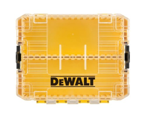 Ящик для інструментів DeWALT для біт системи TSTAK Tough Case М із футляром-2 шт, касетами для біт 6 шт. (DT70803)
