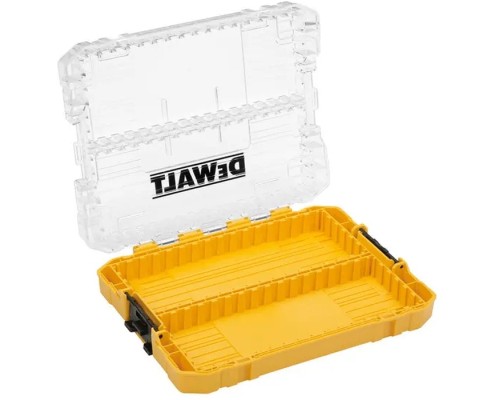 Ящик для інструментів DeWALT для біт системи TSTAK Tough Case М із футляром-2 шт, касетами для біт 6 шт. (DT70803)
