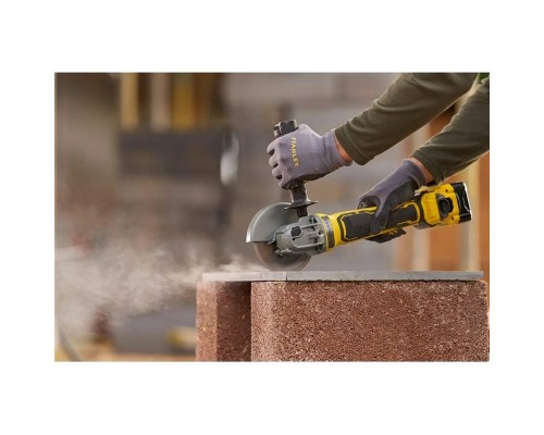 Шліфувальна машина Stanley FatMax, Li-Ion 18V, 9000 об/хв, d=125 мм, 2.66кг (без АКБ та ЗП) (SFMCG700B)