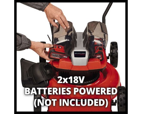 Газонокосарка Einhell GE-CM 36/48 Li M - Solo, 36В, PXC, 48 см, мульчування (без АКБ і ЗП) (3413054)