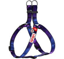 Шлея для собак WAUDOG Nylon з QR-паспортом 