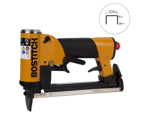 Степлер будівельний Bostitch пневматичний, тип кріплення 80, довжина 4-16 мм (21680B-A-E)