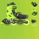 Роликові ковзани Neon Inline Green розмір 34-37 (NT08G4)