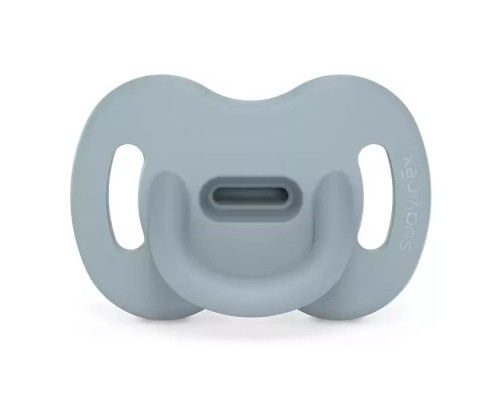 Пустушка Suavinex Colour Essence силіконова, фізіологічна, 0-6 міс. блакитна (308097)