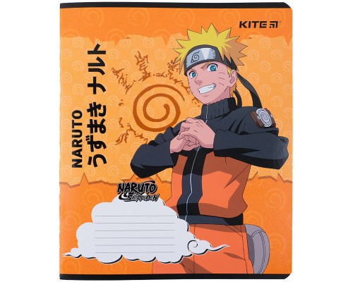 Зошит Kite Naruto 12 аркушів, лінія (NR23-234)