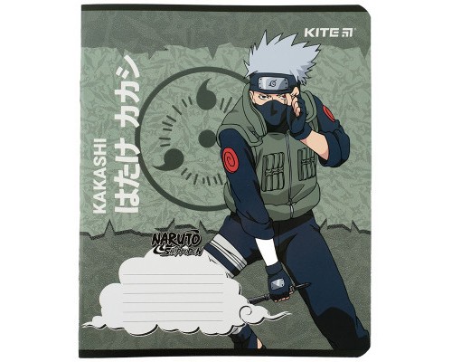 Зошит Kite Naruto 12 аркушів, лінія (NR23-234)