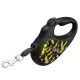 Повідок для собак WAUDOG R-leash Бетмен Візерунок світловідбиваюча стрічка L 5 м (8126-1006-01)