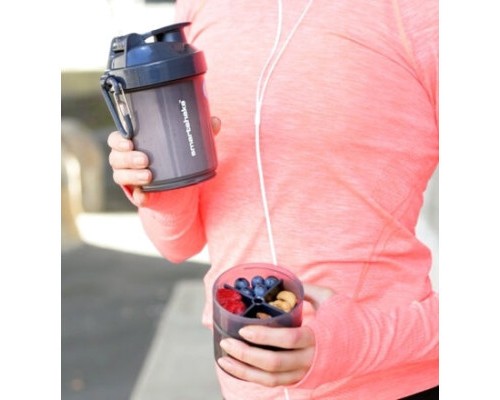 Шейкер спортивний SmartShake Original2GO 600ml Dark Gray (10561401)