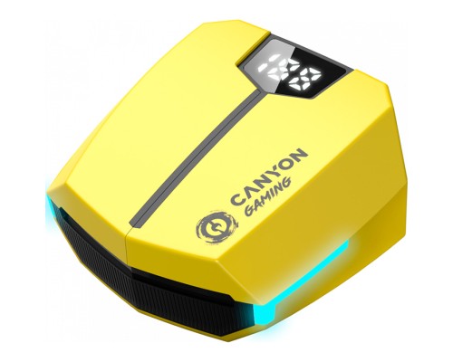 Навушники Canyon GTWS-2 Gaming Yellow (CND-GTWS2Y)