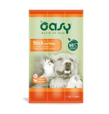 Ласощі для собак OASY Stick м'ясні палички з куркою 36 г (8054329510223)