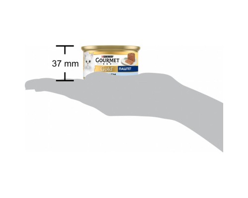 Паштет для котів Purina Gourmet Gold. З тунцем 85 г (7613031381029)