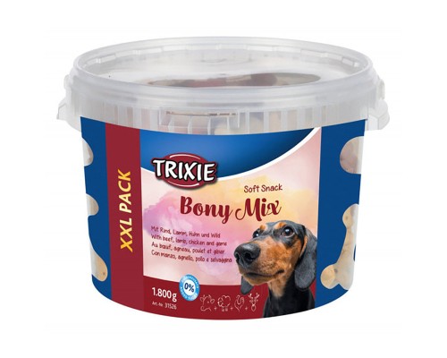 Ласощі для собак Trixie Soft Snack Bony Mix XXL 1.8 кг (4011905315263)