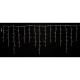 Гірлянда Delux ICICLE 100LED 2x0.7 м Жовтий flash Білий/Білий IP44 (90015181)