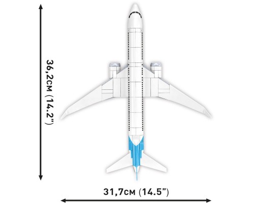 Конструктор Cobi Боінг 737-8, 1:110 340 деталей (COBI-26608)