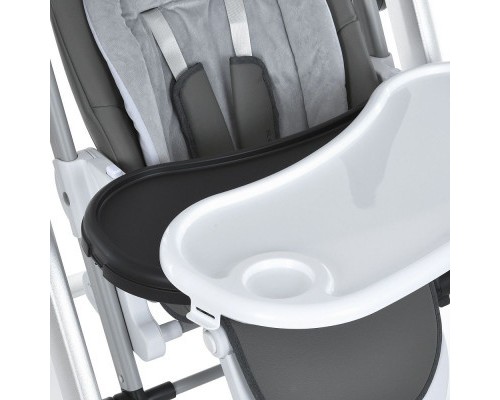 Стілець для годування El Camino DEBUT serious grey (ME 1102 ser. grey)