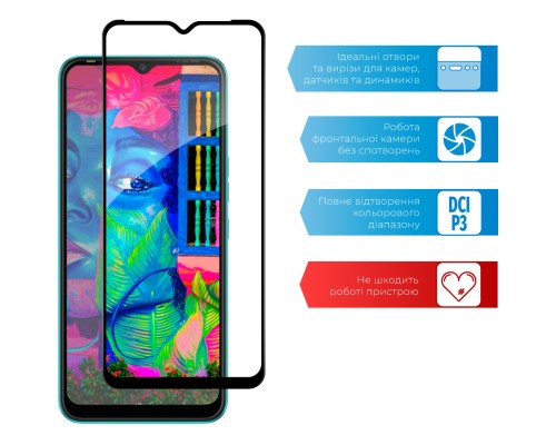 Скло захисне ACCLAB Full Glue Tecno Spark Go 2022 (1283126542305)